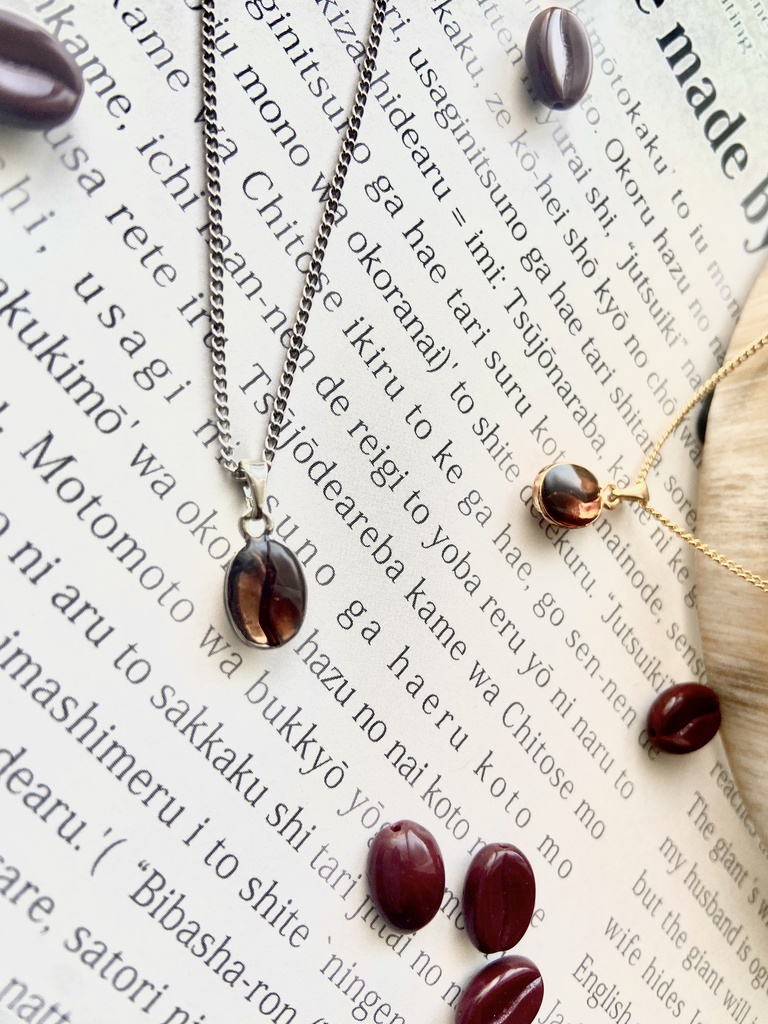 コーヒー豆 ペンダント