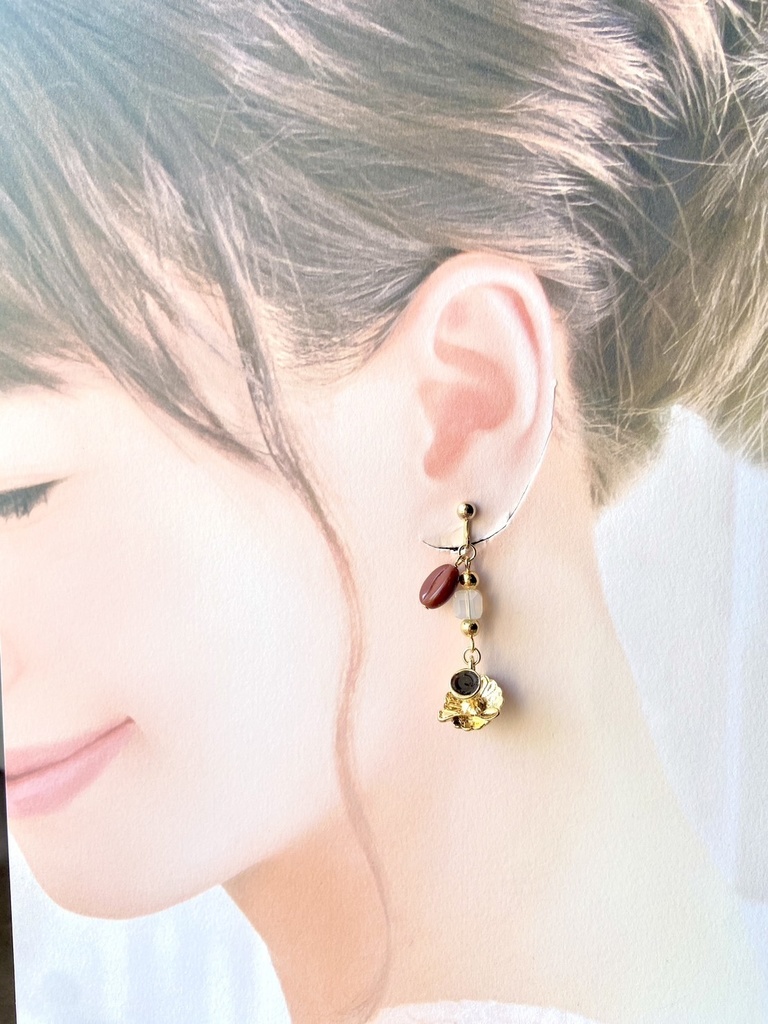 珈琲のピアス/イヤリング