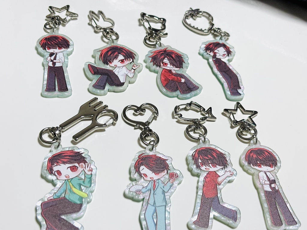 アクリルキーホルダー