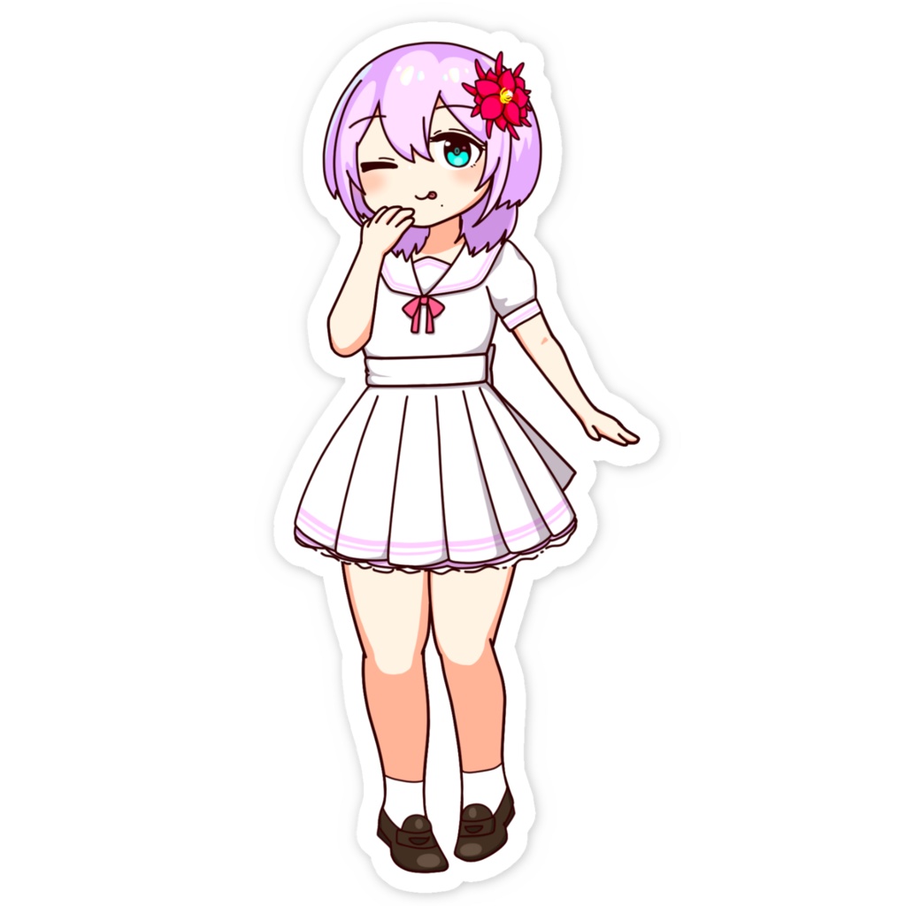 葉月いのりスマホステッカー