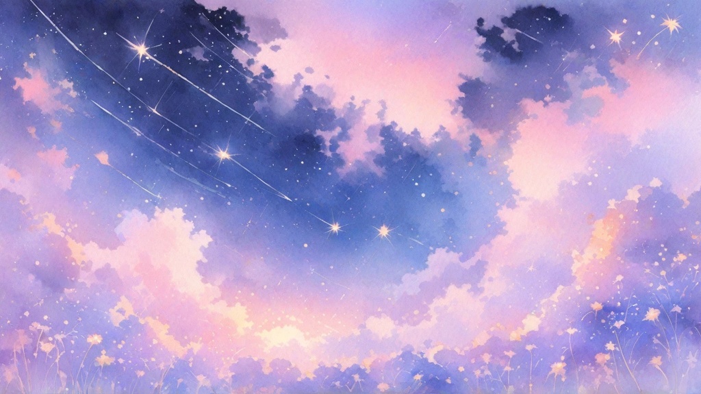 水彩画の壁紙10枚セット