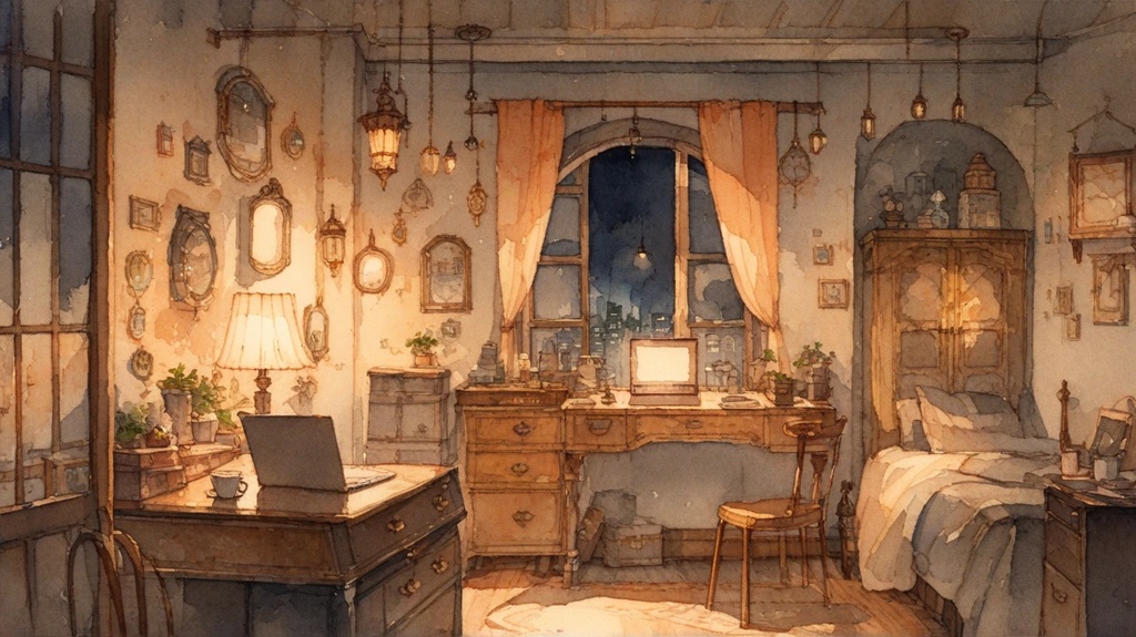 水彩画の背景30枚セット