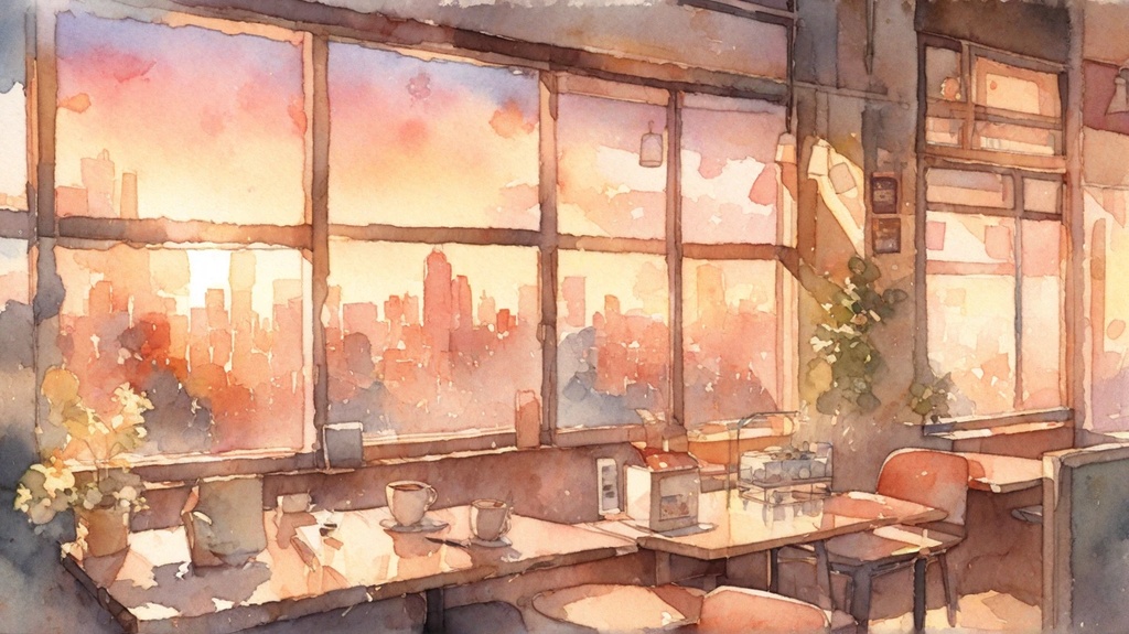 水彩画の背景30枚セット