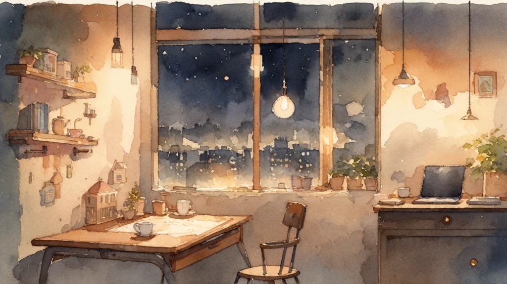 水彩画の背景30枚セット