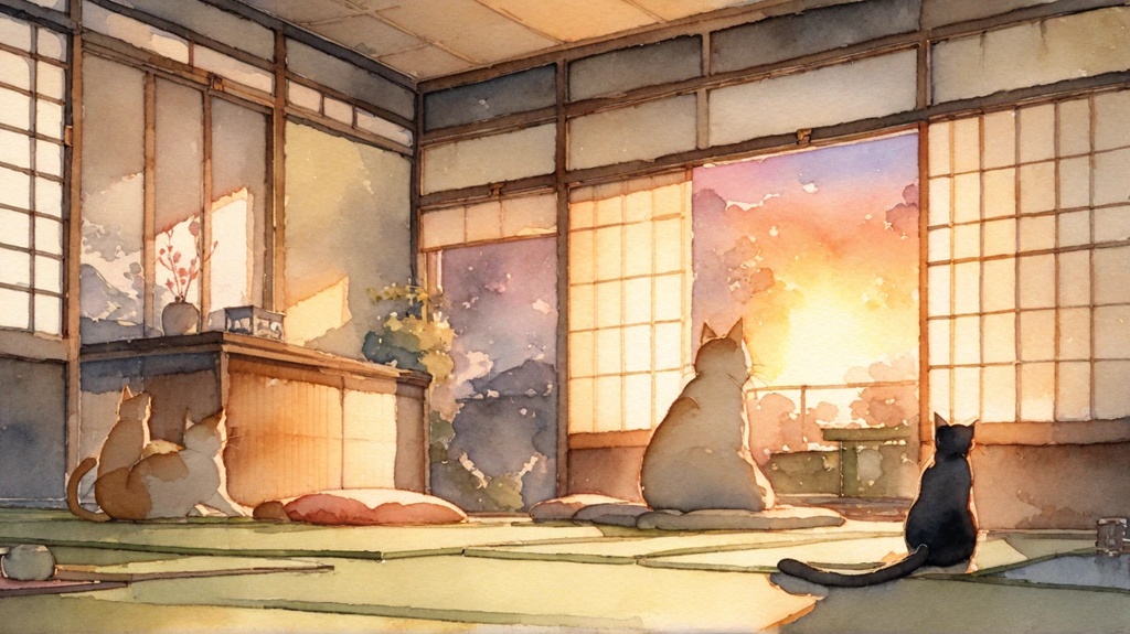 水彩画の背景30枚セット