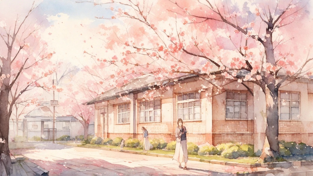 水彩画の背景30枚セット