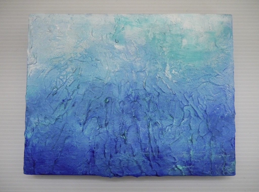 原画「青い灰」