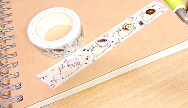 カフェつむり マスキングテープ