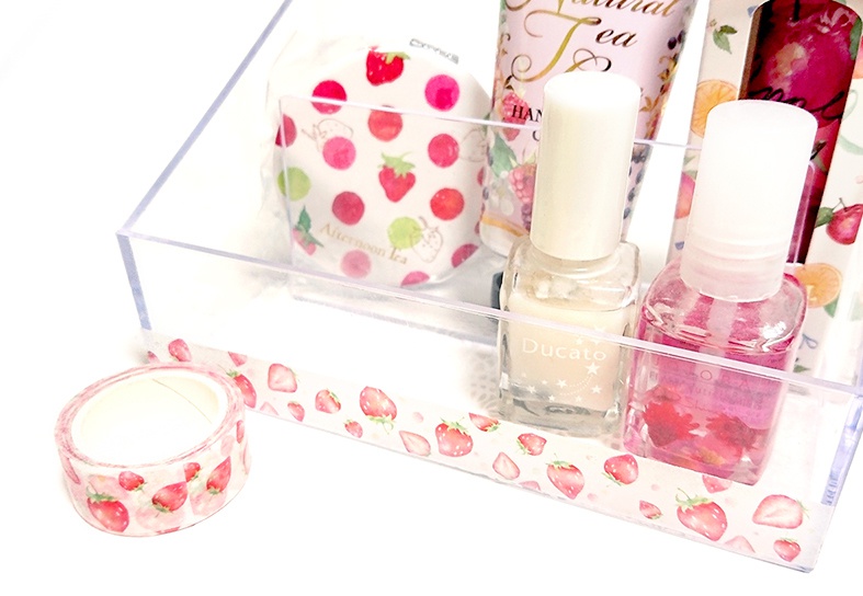 いちご柄マスキングテープ