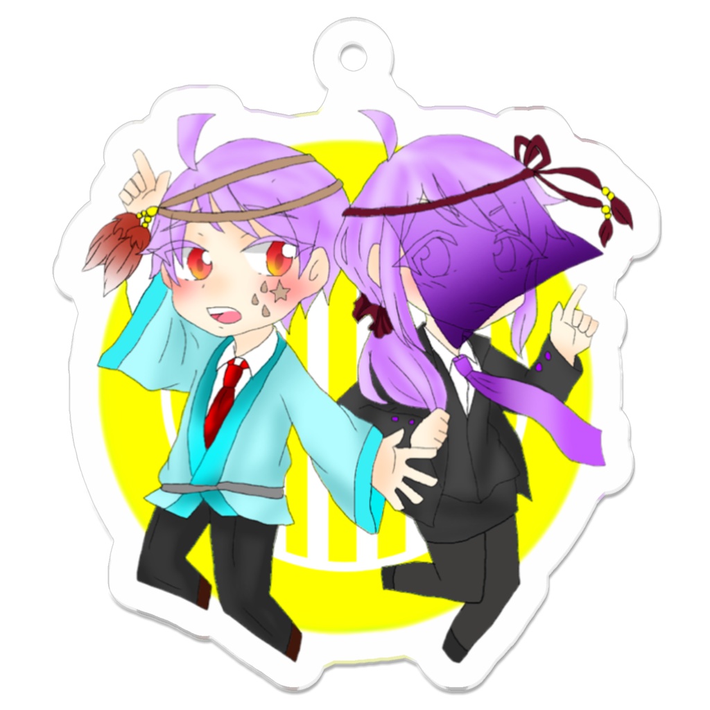 双子ボスアクリルキーホルダー