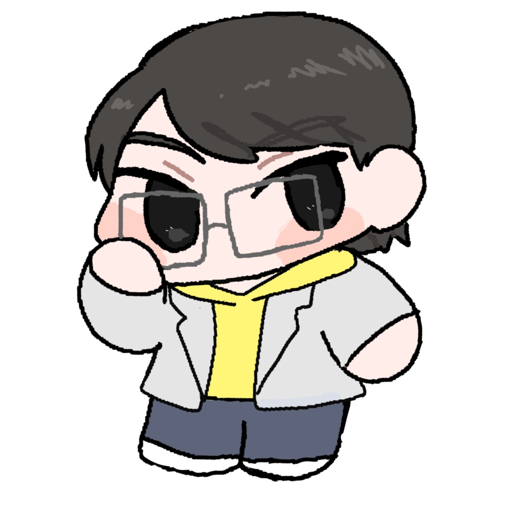 アクリルブロック　3cm 秋山延彦