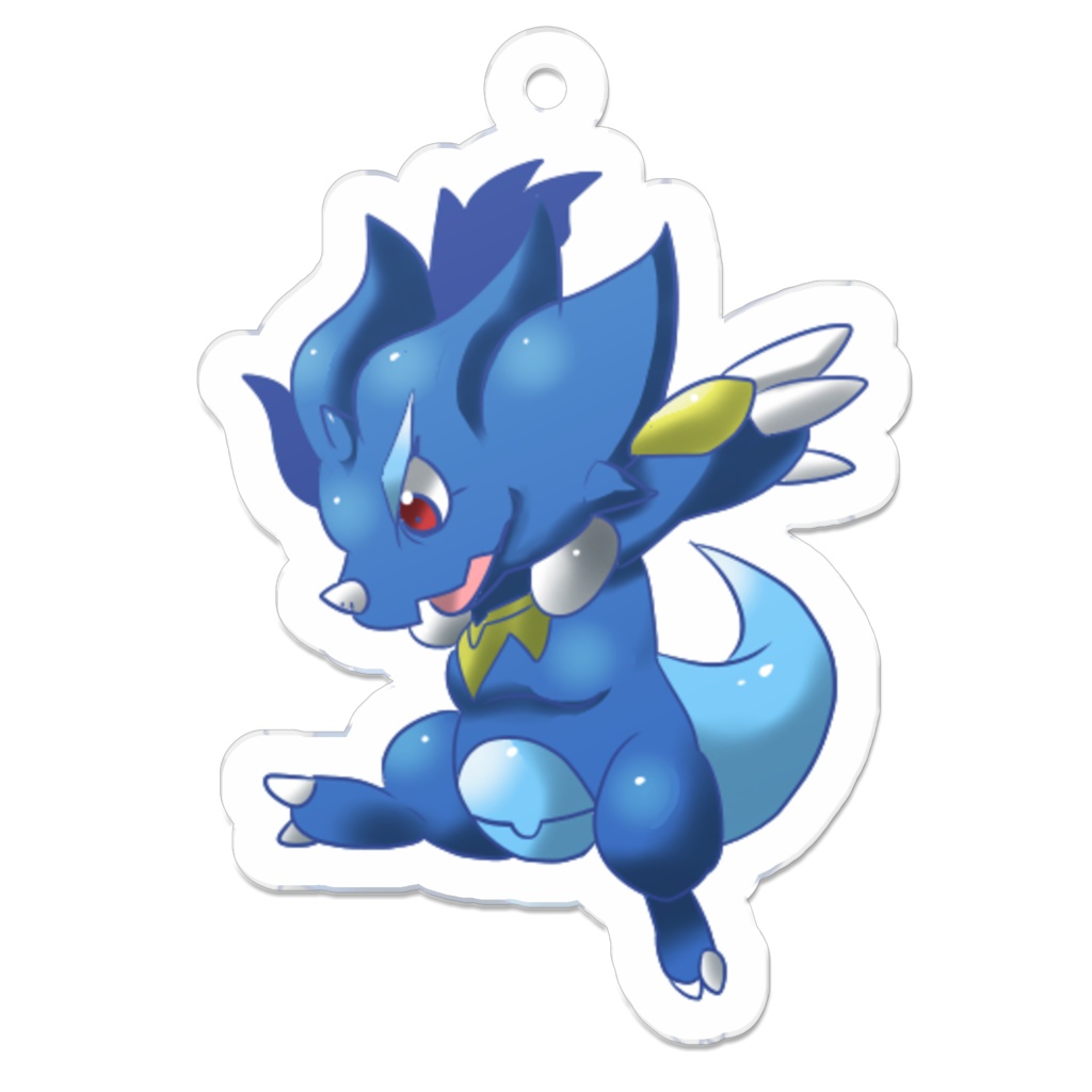 デビチルアクリルキーホルダー　ヘイロン