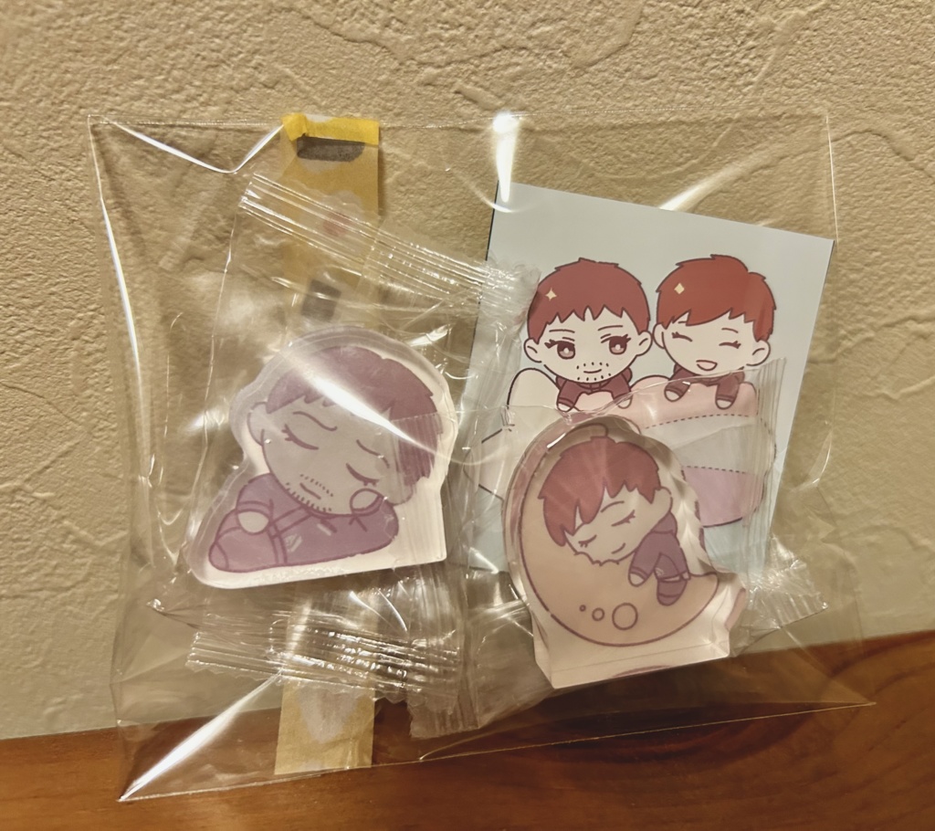 師弟アクリルブロック