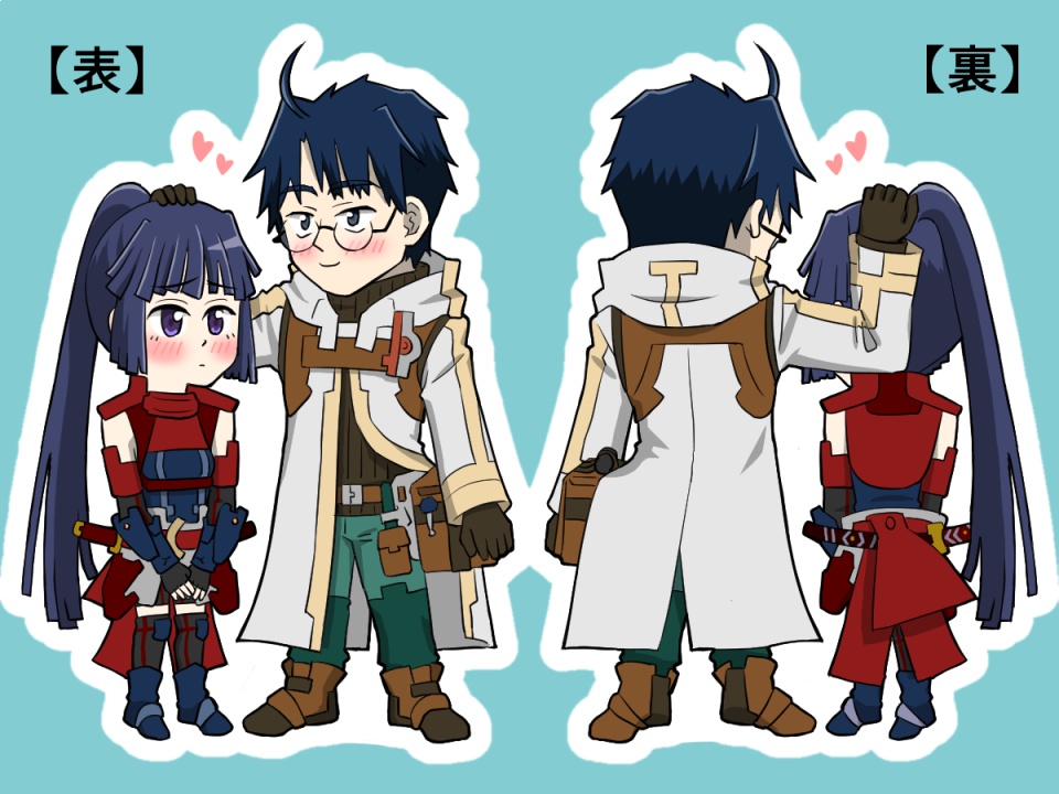 シロアカ・頭ナデナデアクリルスタンド