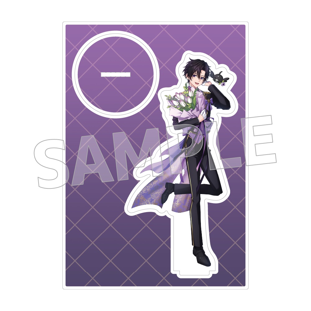 【2周年記念】2周年記念セット(アクリルスタンド、缶バッジ、クリアファイル、サイン入りチェキ風写真)