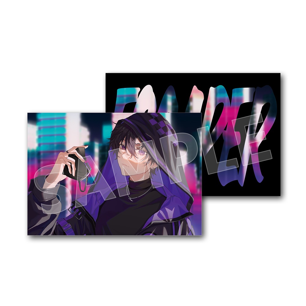 【オリ曲記念グッズ】イラストカードA（直筆サイン当たりあり）