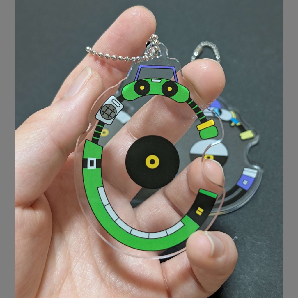 イニシャルアクキー SCCセット