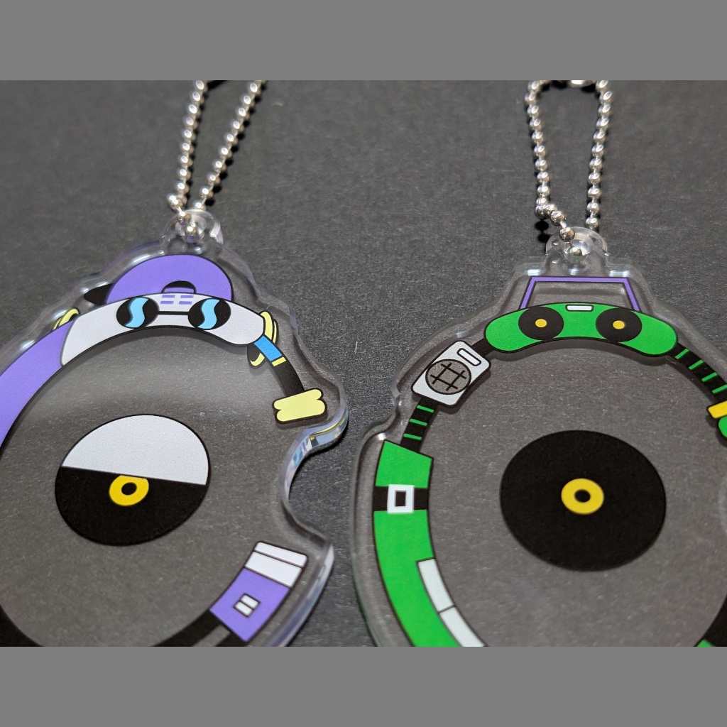 イニシャルアクキー SCCセット