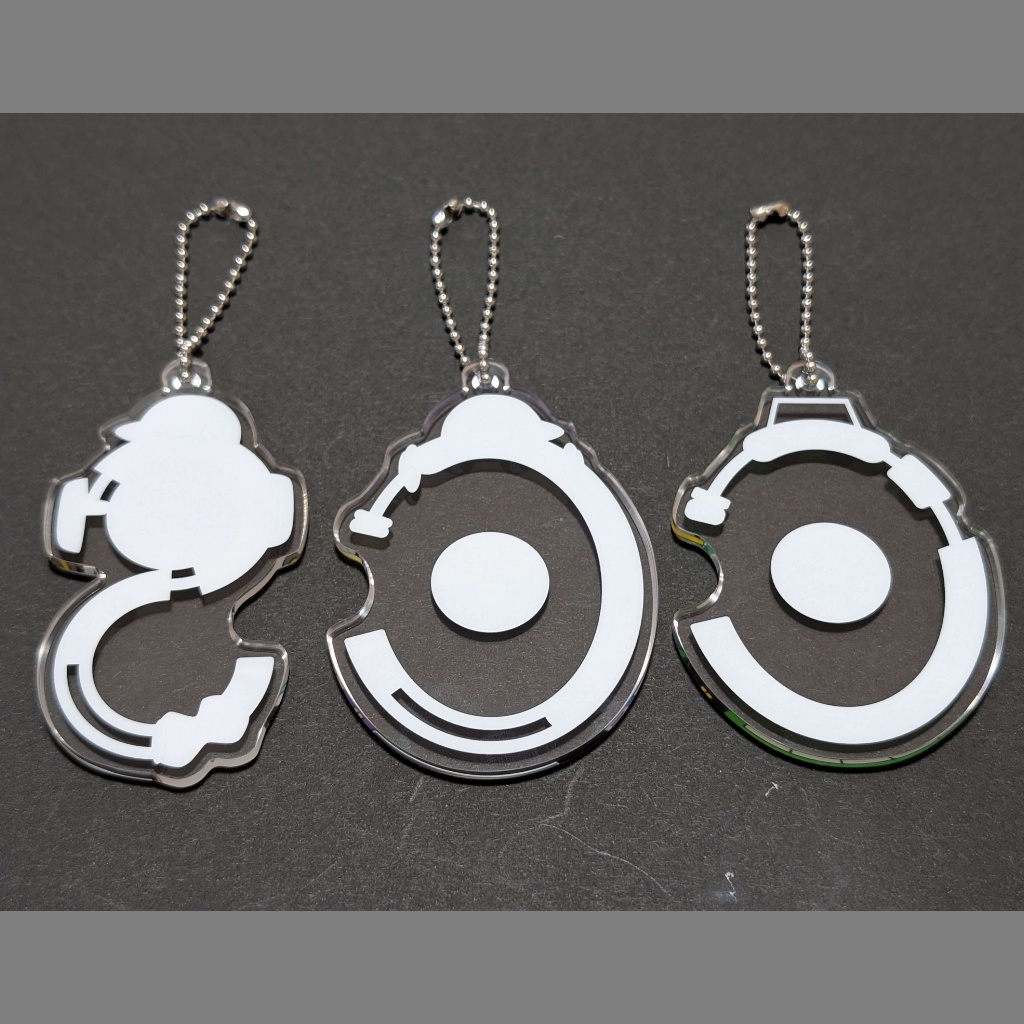 イニシャルアクキー SCCセット