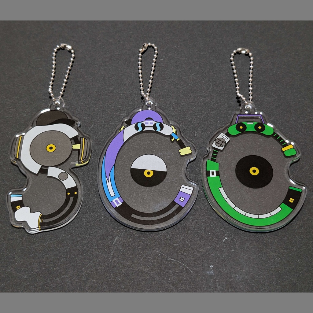 イニシャルアクキー　SCCセット