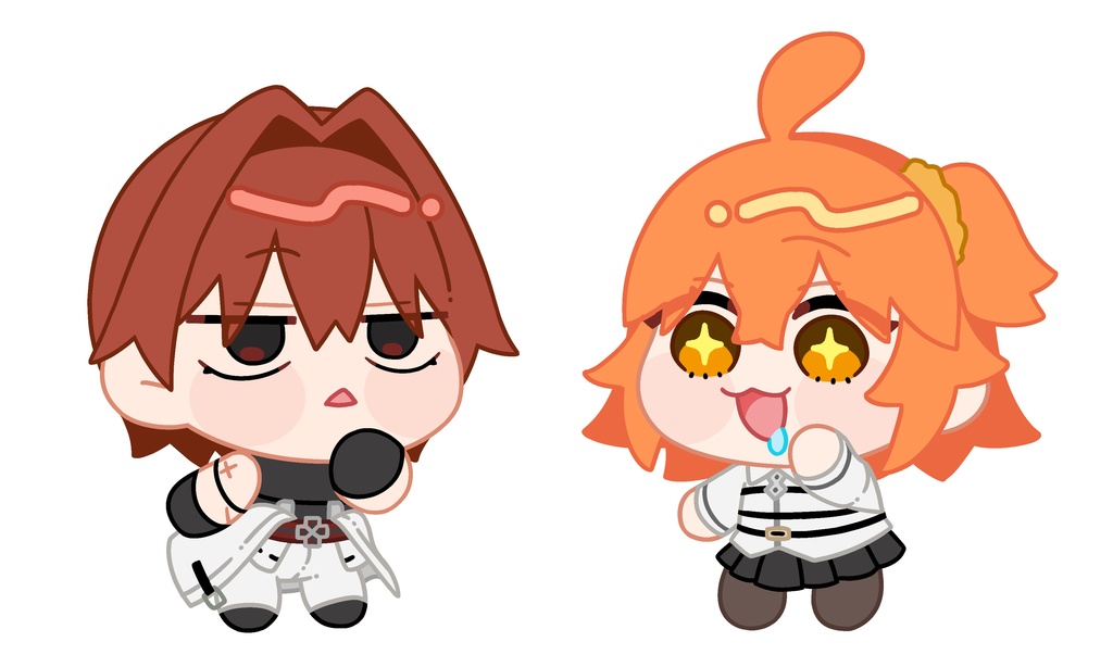 フチなしアクリルスタンド