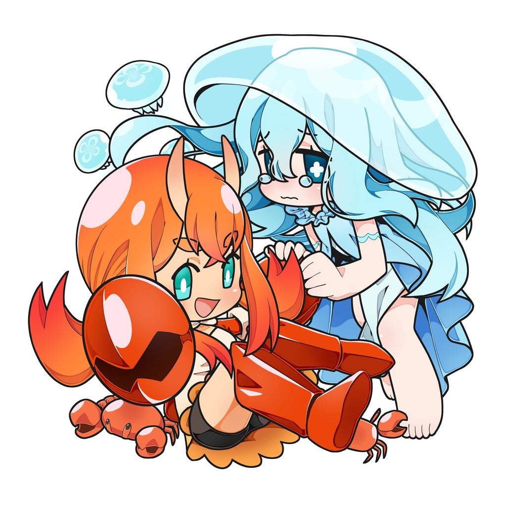 カニ クラゲペア かにくらぶ Booth