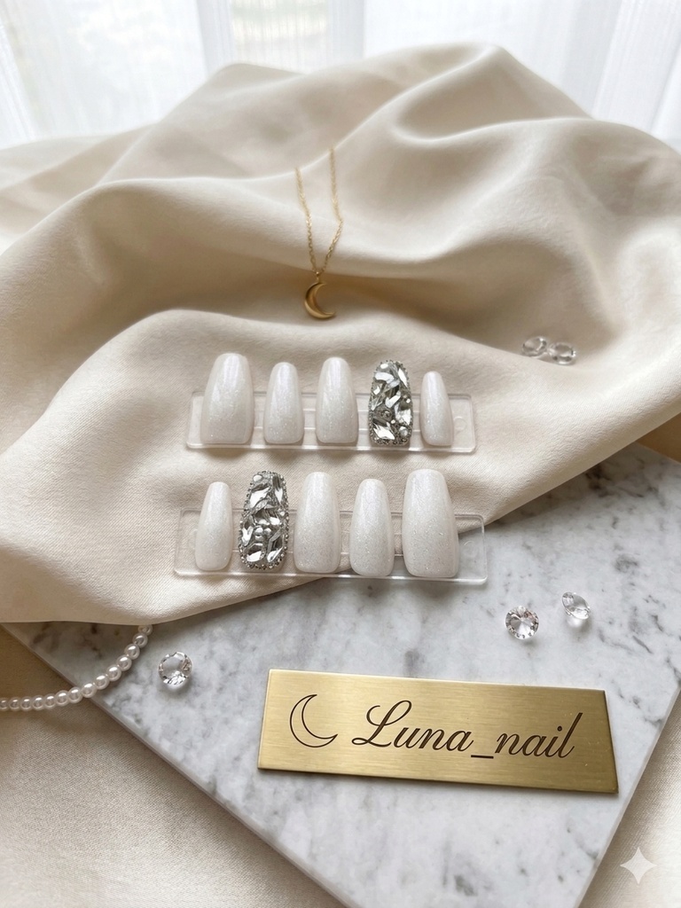 Luna_nail 埋めつくしネイルチップ