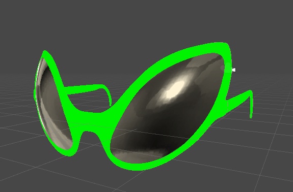 [VRC] Alien glasses / 외계인 안경 / 宇宙人眼鏡