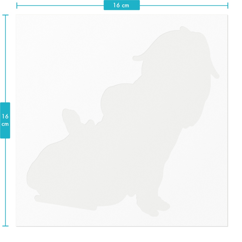 体操服×スク水の女の子 ステッカー