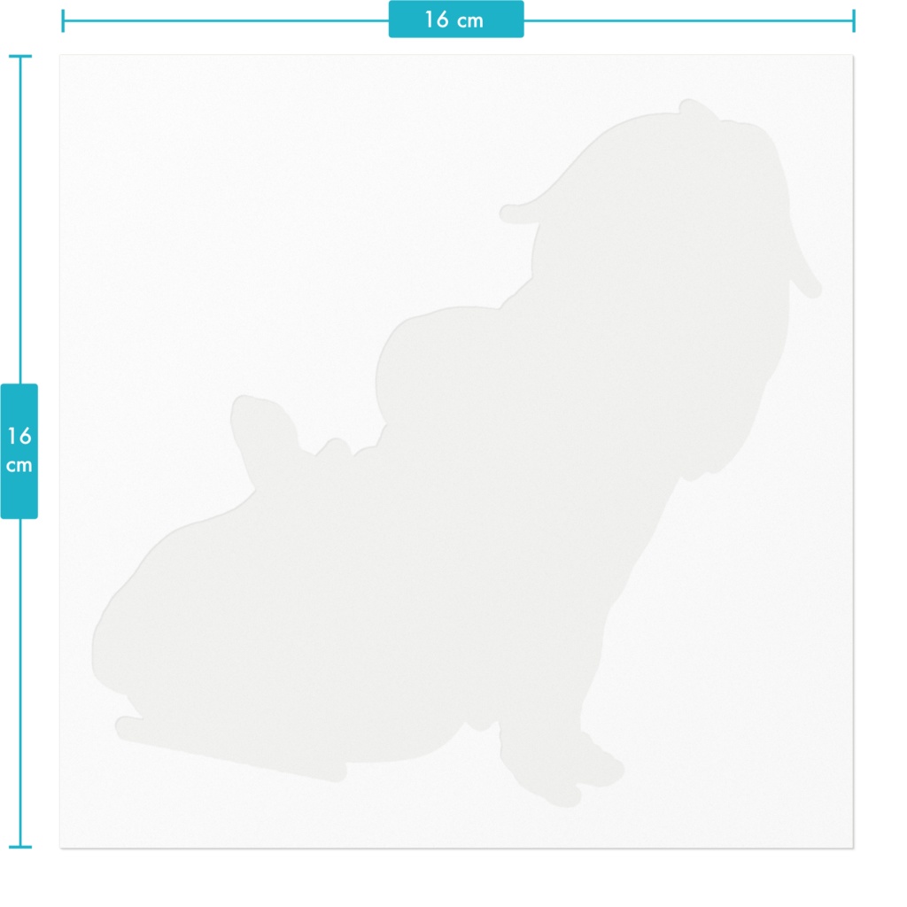 体操服×ブルマの女の子 ステッカー 【A】