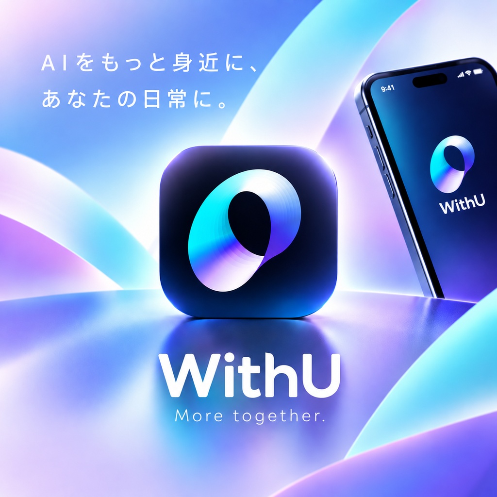 多機能！Virtual AIフレンドアプリ 『WithU』ver 1.0.0