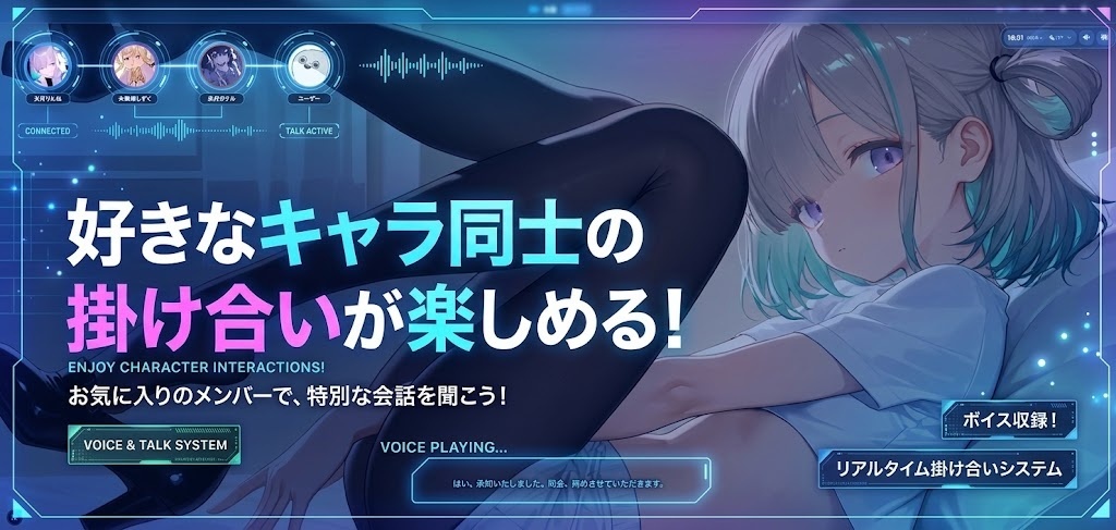 AIで遊びつくす!バーチャル AIフレンドアプリ 『WithU』ver 1.4.1 半額セール中