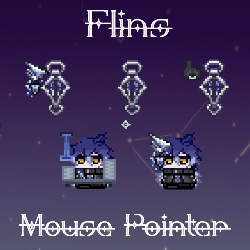 動く！マウスポインター【フリンズ】