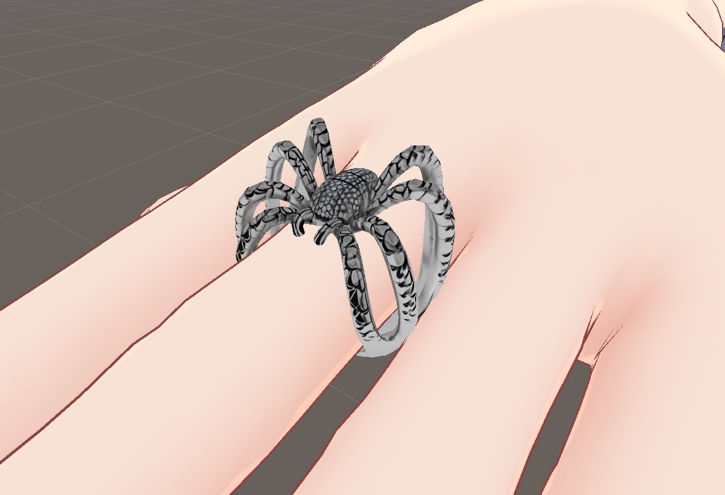 【AG02】SpiderRing 蜘蛛の指輪
