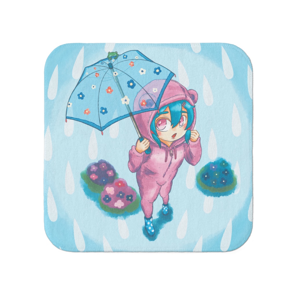 もげタオル(梅雨)
