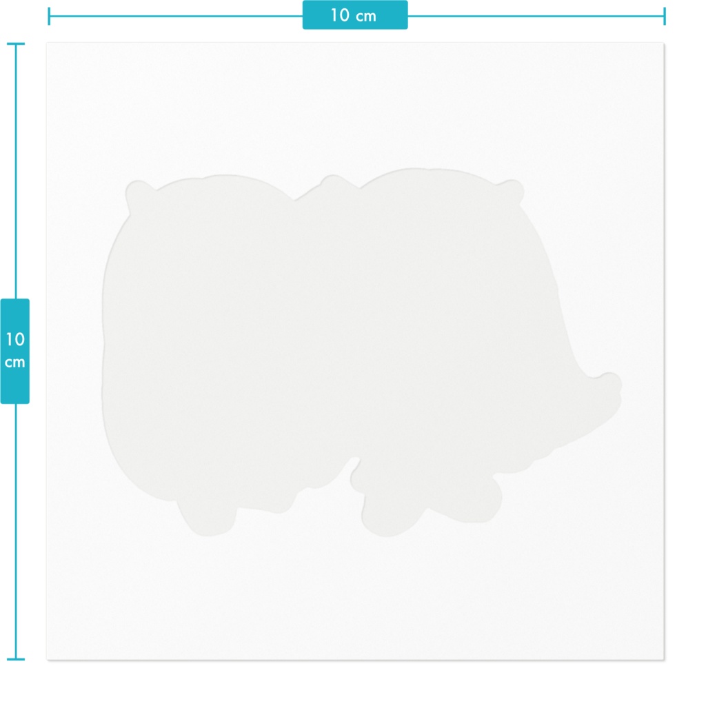 双子の仲良しステッカー