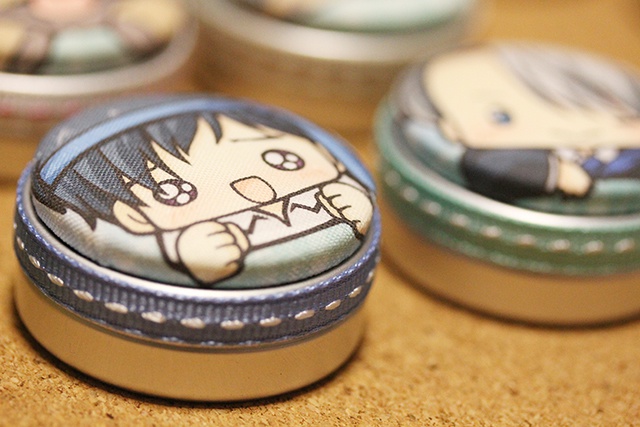 YOI☆くるみボタンの丸缶ケース