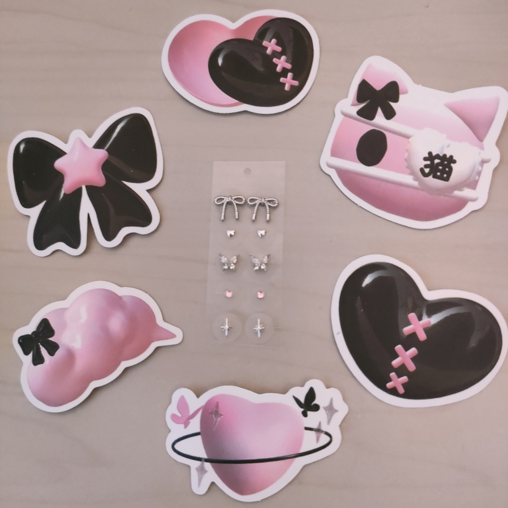 🎀耳つぼジュエリー10粒 Nocturne✞L🎀
