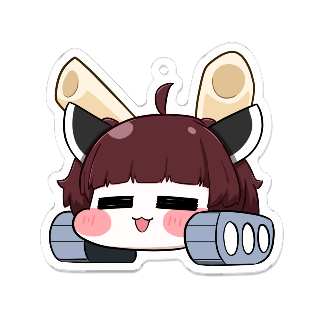 東北戦車きりタンクアクリルキーホルダー3