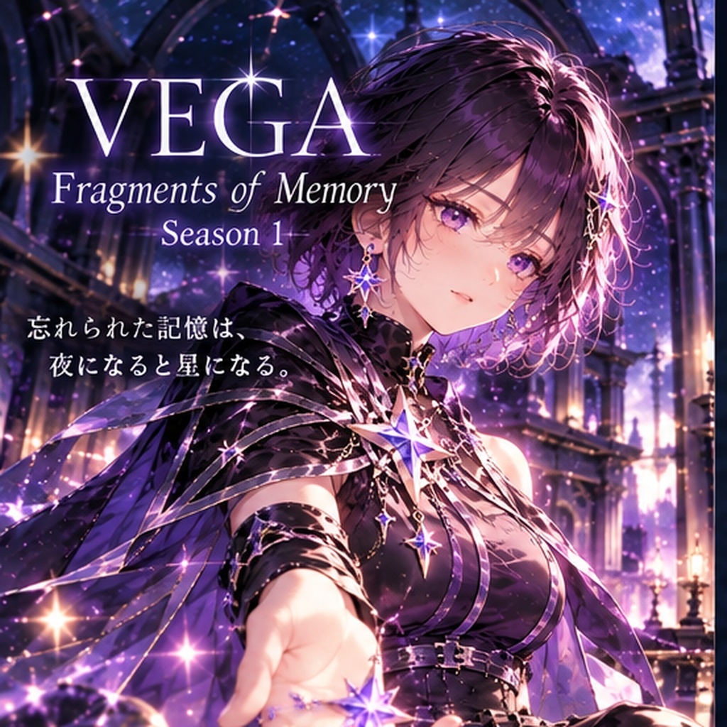 VEGA — Fragments of Memory — Season 1｜忘れられた記憶は、夜になると星になる。