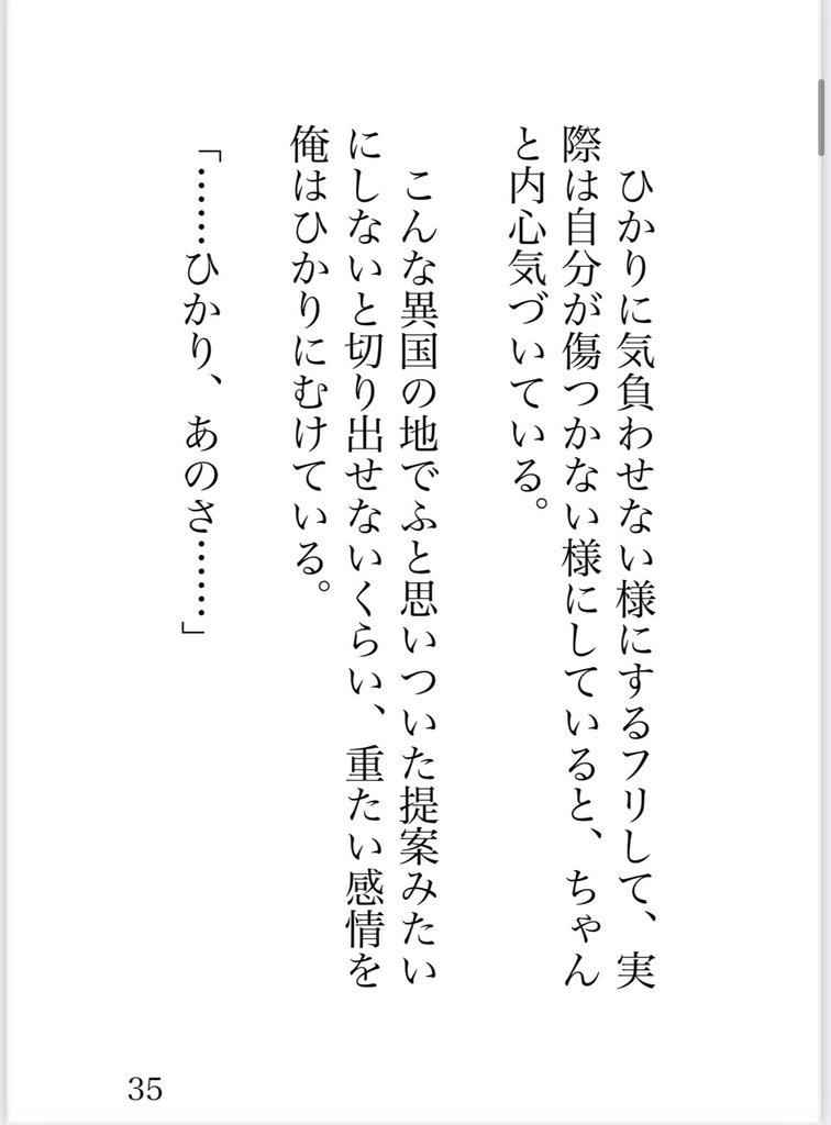 【創作BL小説】【stardust番外編4】およめさん【モネ×ひかり】