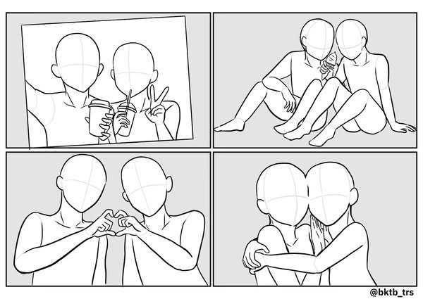 【商用利用可能】推しカプトレス素材