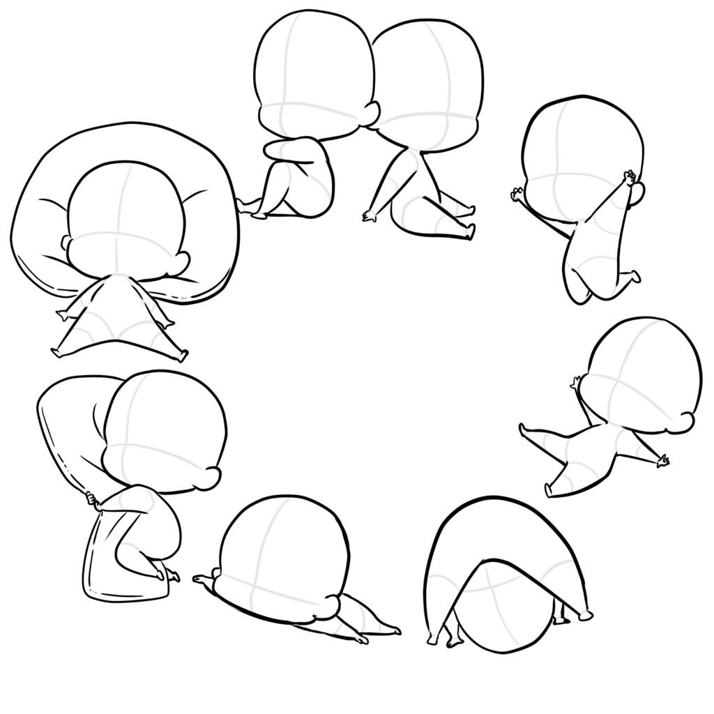 【商用利用可能】ちまっとトレス素材