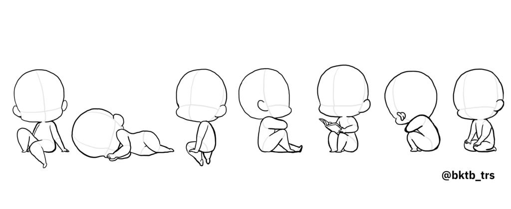 【商用利用可能】ちまっとトレス素材