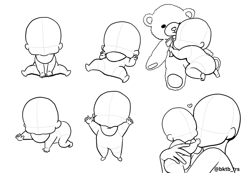 【商用利用可能】ちびトレス素材