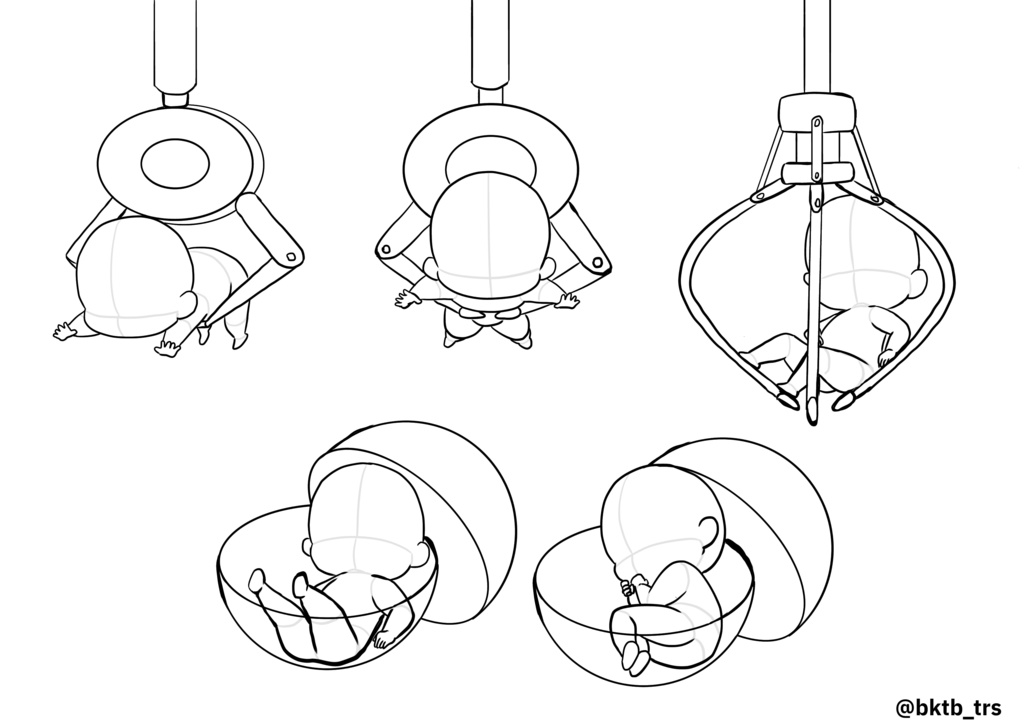 【商用利用可能】ちびトレス素材