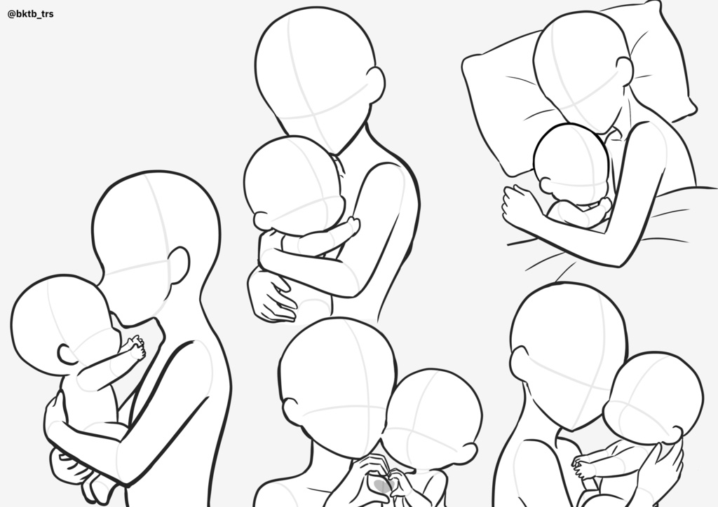 【商用利用可能】等身のトレス素材10種