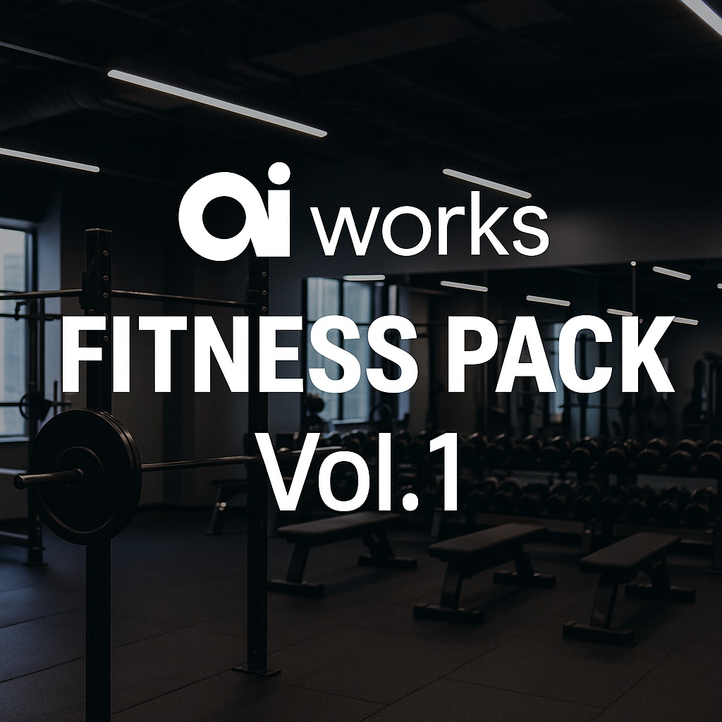 「AI美女フォトパック Vol.1 – Fitness Style