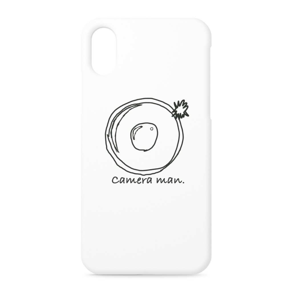 Camera man. iPhone xs/x case