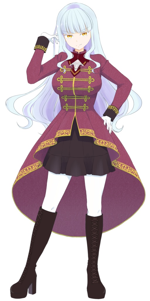 立ち絵素材 西洋の女の子